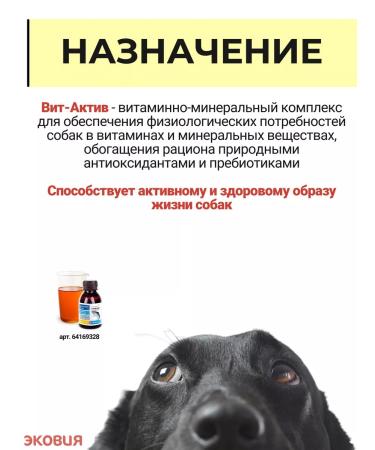 Vit-Active Complex of vitamins for dogs Formula Health 10 U - Buy Online on GoSupps.com