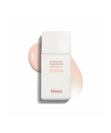 Hince Second Skin Tone Up Base #Light Peach - Buy Online on GoSupps.com