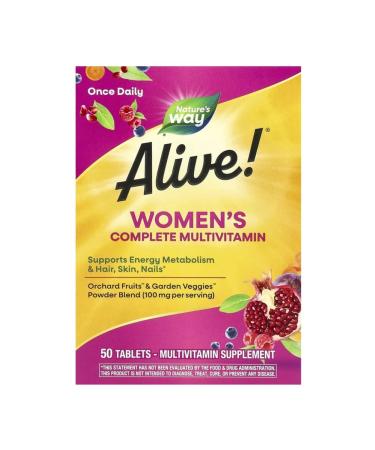 Multivitamins female 50 tablets