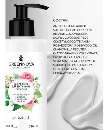 GREENNOVA Gel for intimate hygiene with lactic acid 320 ml - Buy Online on GoSupps.com