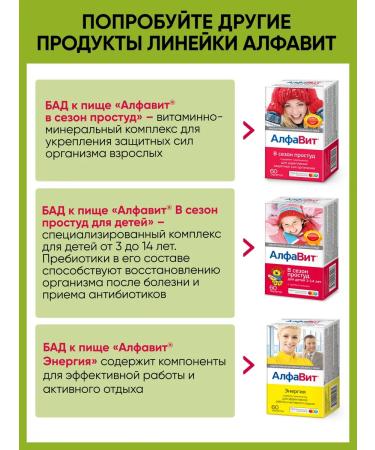 Alphabet Teenager for teenagers 14-18 years old 60 table - Buy Online on GoSupps.com