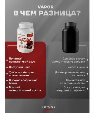 SportChek Vaporx serum protein 825 gr Chocolate - Buy Online on GoSupps.com