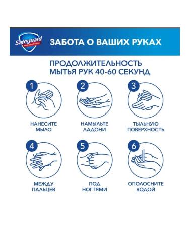 SAFEGUARD Soap safe -bacterial classic for hands 90g. (3 pcs.) - Buy Online on GoSupps.com