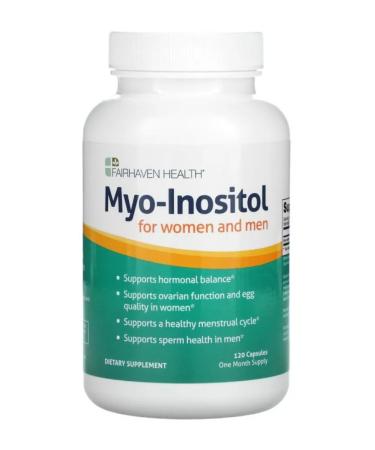 Fairhaven Health Myo-Inositol myo-foreign 150 g 120 pcs - Buy Online on GoSupps.com