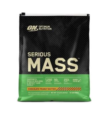 Optimum Nutrition Heiner Serious Mass (5.44 kg) Chocolate-arach paste