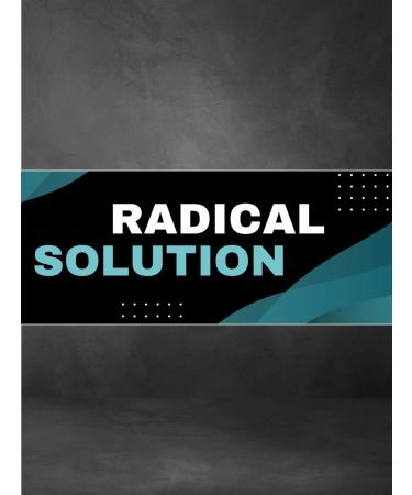 RADlCAL SOLUTlON Talc for manicure and pedicure 2x45 grams - Buy Online on GoSupps.com