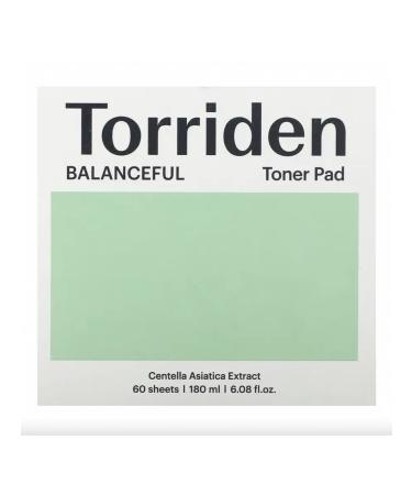 Torriden Hypoallergenic cleansing Pads Balanceful Cica Toner Pad - Buy Online on GoSupps.com
