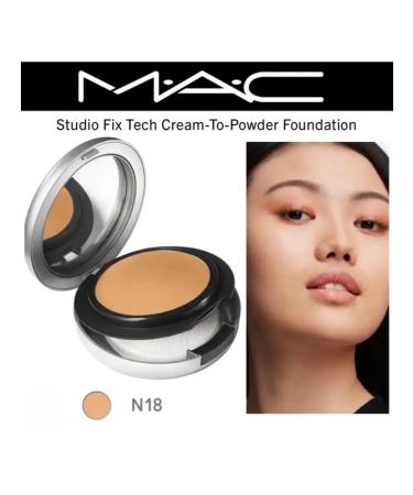 Maccosmetic Mac Cream-to-Powder Foundation Facial Face N18 tone - Buy Online on GoSupps.com