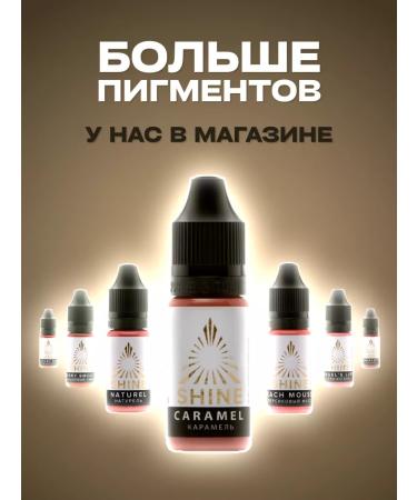 SHINE PIGMENTS Pigment for permanent makeup of eyebrows Shine Latte 10ml - Buy Online on GoSupps.com
