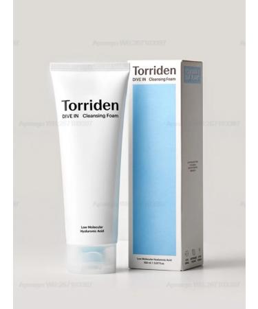 Torriden Foam Dive In Low Molecular Hyaluronic Acid Cleansing Foam - Buy Online on GoSupps.com