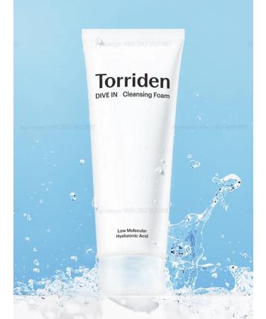 Torriden Foam Dive In Low Molecular Hyaluronic Acid Cleansing Foam - Buy Online on GoSupps.com