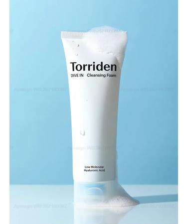 Torriden Foam Dive In Low Molecular Hyaluronic Acid Cleansing Foam - Buy Online on GoSupps.com