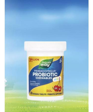 Nature's Way Primadophilus Primadophilus probtics for children 30 tablets - Buy Online on GoSupps.com