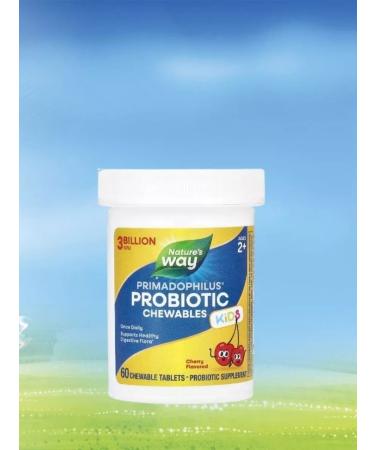 Nature's Way Primadofilus Primadophilus probtics for children 60 tablets - Buy Online on GoSupps.com