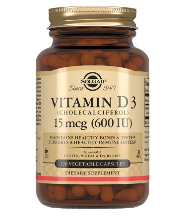 SOLGAR Vitamin D3 600MO caps. N120