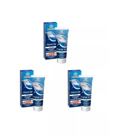 Shark oil celandine cream -lord for body 75 ml - 3pcs