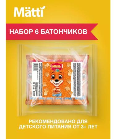 Matti Baton Musly cereal caramel 144g (6pcs 24g)