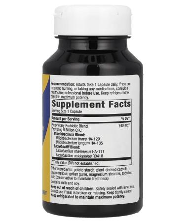 Nature's Way Primadophilus bifidus 90 vegetarian capsules - Buy Online on GoSupps.com