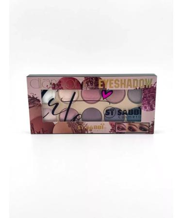 AlexaY Baked shadows for eyelids N 01 eye palette