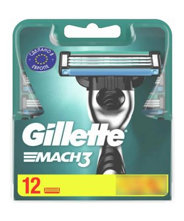 Gillete Exchange cassettes for razor jeep mach3 packaging 12pcs