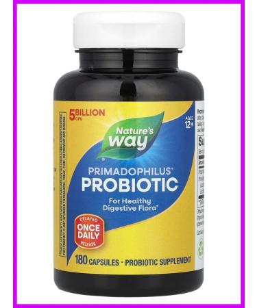 Nature's Way Primadophilus children from 12 years old 180 vegetarian capsules
