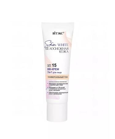 Vitex BB - 3B1 cream for face SPF 15 Universal tone Skin White