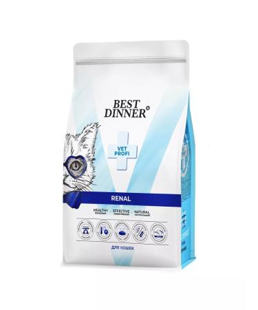 Best dinner Vet Profi Renal food for cats with kidney disease 1.5 kg - Buy Online on GoSupps.com