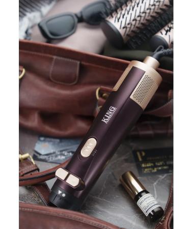 King Feng brush with rotation for styling and straightening hair - Buy Online on GoSupps.com