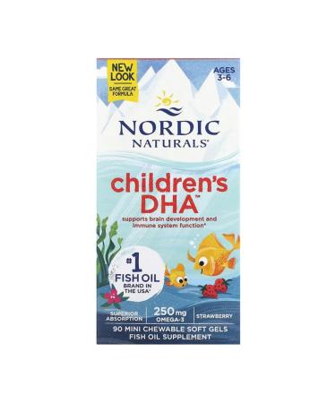 Nordic Naturals DGK for children 3-6 years old 90 gelatin mini-capsule