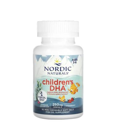 Nordic Naturals DGK for children 3-6 years old 90 gelatin mini-capsule - Buy Online on GoSupps.com