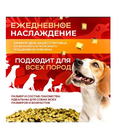 DogPet Deer slicing goodies for dogs of large rocks 1 kg - Buy Online on GoSupps.com