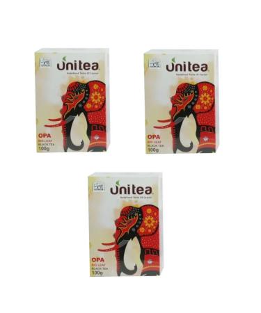 Unitea Black tea opa 100g 3 pcs