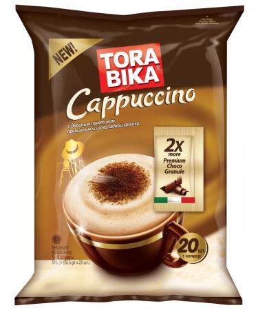 ToraBika Coffee 3 in 1 thorabic cappuccino 2 pcs*20 pack - Buy Online on GoSupps.com