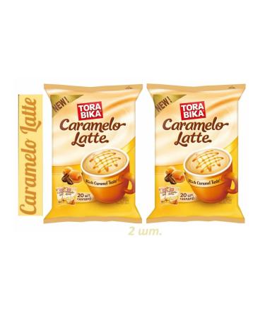 ToraBika Coffee 3 in 1 thorabic caramel 2 pcs*20 pack
