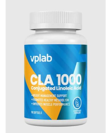 VPLab Fat burner CLA 1000 for weight loss 90 capsules - Buy Online on GoSupps.com