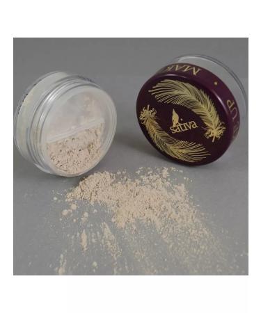 SATIVA Facial powder crumbly mineral No. 7.04 Light rose - Buy Online on GoSupps.com