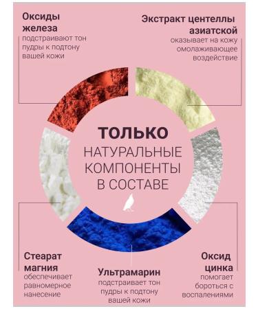 SATIVA Facial powder matting transparent mineral tone 7.00 - Buy Online on GoSupps.com