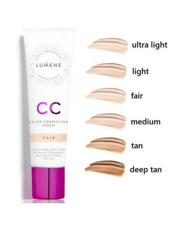 Tonal CC-cream SPF20 tone Fair - Buy Online on GoSupps.com