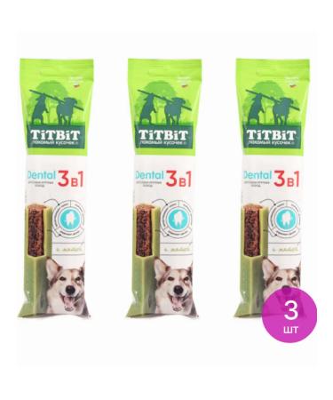 Titbit Dental 3B1 titbit with mint 95g 3 pcs