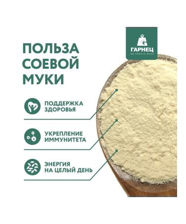 Garnets Soy flour for baking 2x350g - Buy Online on GoSupps.com