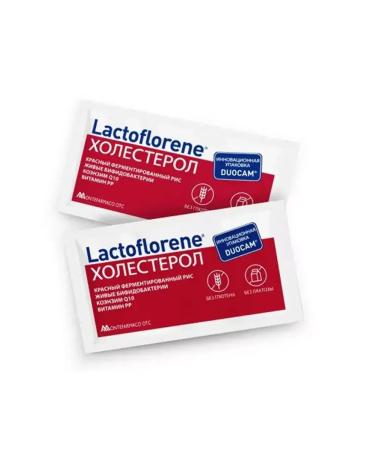 Lactoflorene Cholesterol probiotic complex 2 pcs - Buy Online on GoSupps.com