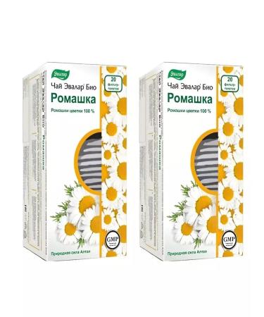 Evalar Tea bio chamomile 2 pcs