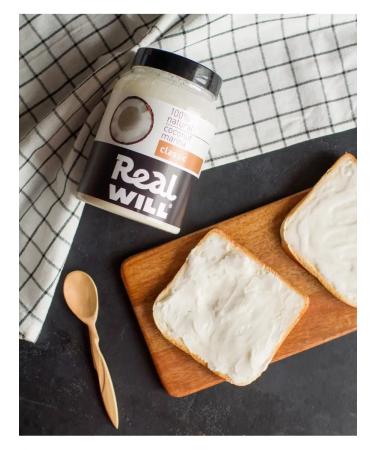 Real Will Coconut paste without sugar 1 kg - Buy Online on GoSupps.com