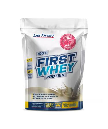 Be First Whey -cheese protein for gaining mass 900g strartika ice cream