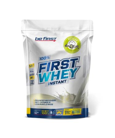 Be First Whey -cheese protein for gaining mass 900g pistash ice cream