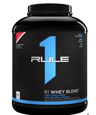 Rule One Protein Ruleone R1 Whey Blend 2300 strawberries - Buy Online on GoSupps.com