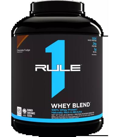Rule 1 Protein Ruleone R1 Whey Blend 2300 chocolate crumb - Buy Online on GoSupps.com