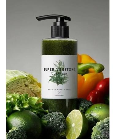 Korean cosmetics Cleaning detox face gel green - Buy Online on GoSupps.com