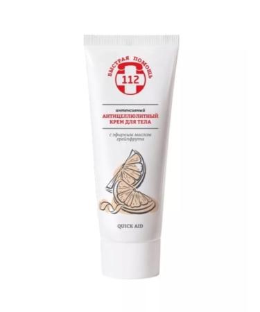 Quick help 112 Body cream Anti -cellulite 75ml - Buy Online on GoSupps.com