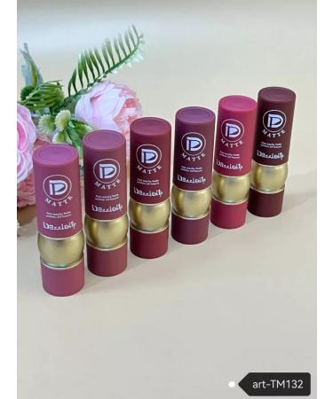 BEAUTY Matte lipstick DAZZLRLIP in a row of 6 pcs - Buy Online on GoSupps.com